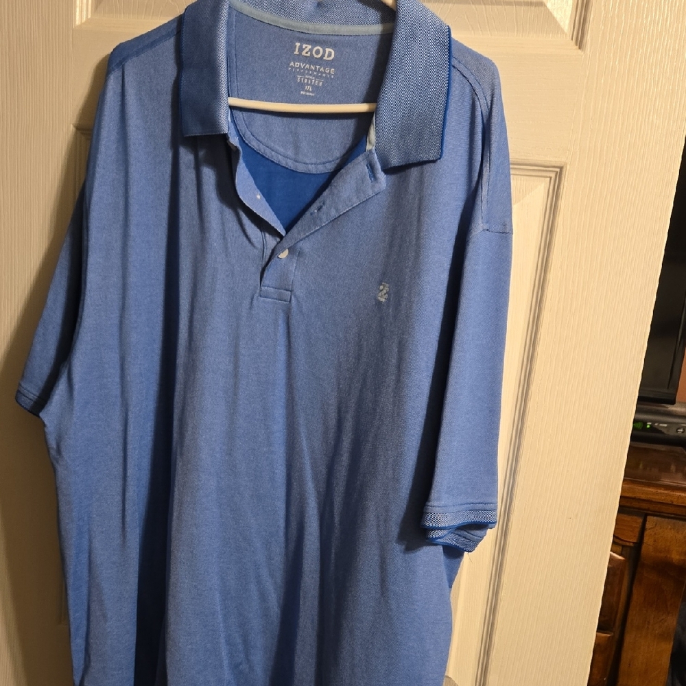 IZOD Men's Blue Polo Shirt